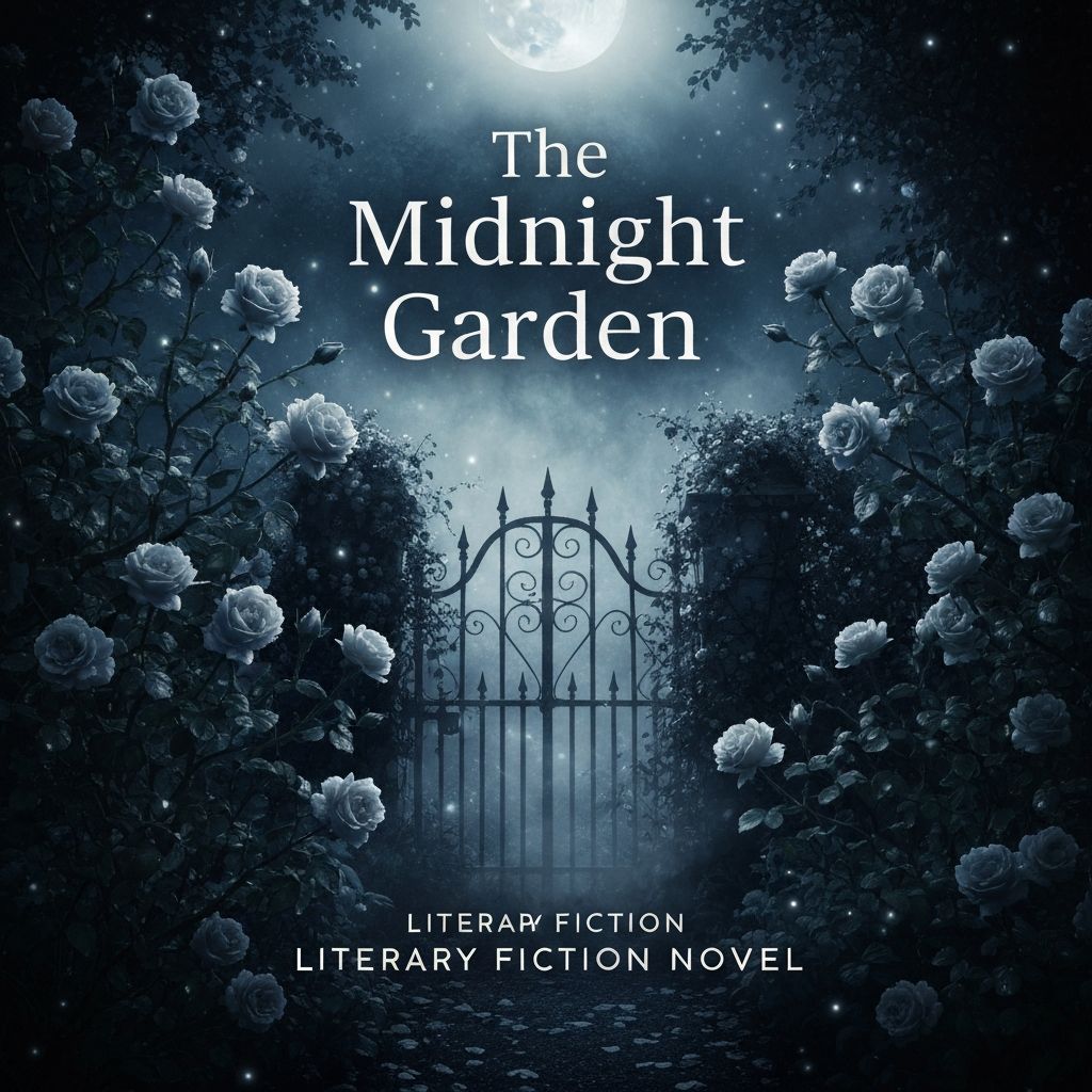 The Midnight Garden by Elena Vasquez - book cover