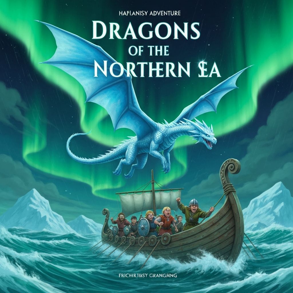 Dragons of the Northern Sea by Erik Johansson - book cover